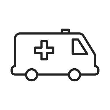 Web simgelerini satır stilinde taşıyın. Tren, Uçak, araba, otobüs, helikopter, bisiklet Vektör illüstrasyon.