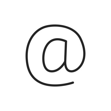 Satır stilinde Sosyal Medya simgeleri. İletişim, dijital, sosyal ağlar, teknoloji, web sitesi. Vektör çizimi.