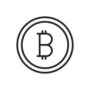 Para ve Finans web simgeleri satır tarzında. Para, dolar, ödeme, banka, nakit para. Vektör çizimi.