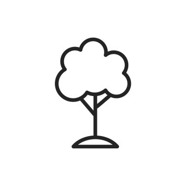 Satır stilinde Ekoloji web simgeleri. Elektrikli Araba, Organik, çevresel enerji. Vektör çizimi.