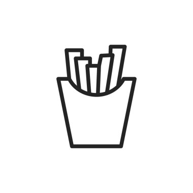 Sıra tarzında Yiyecek ve İçecek web simgeleri. Coffe, su, yemek, restoran, fastfood. Vektör çizimi.