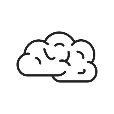 Çizgi tarzında Yaratıcılık ve Fikir web simgeleri. Yaratıcılık, Çözüm Bulma, Beyin Fırtınası, Yaratıcı düşünme, Beyin. Vektör çizimi.