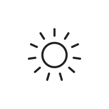 Satır stilinde seyahat simgeleri. Ulaşım, Bagaj, gıda, navigasyon, tatil Vektör illüstrasyon.