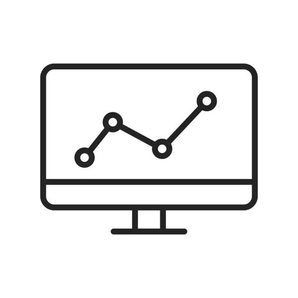 Iconos web SEO y Desarrollo en estilo de línea. Contacto, Objetivo, Sitio web. Ilustración vectorial . — Vector de stock