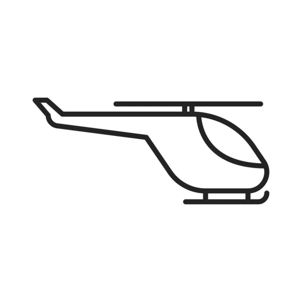 Transport ikon internetowych w stylu linii. Pociąg, samolot, samochód, autobus, helikopter, rower ilustracja wektorowa. — Wektor stockowy