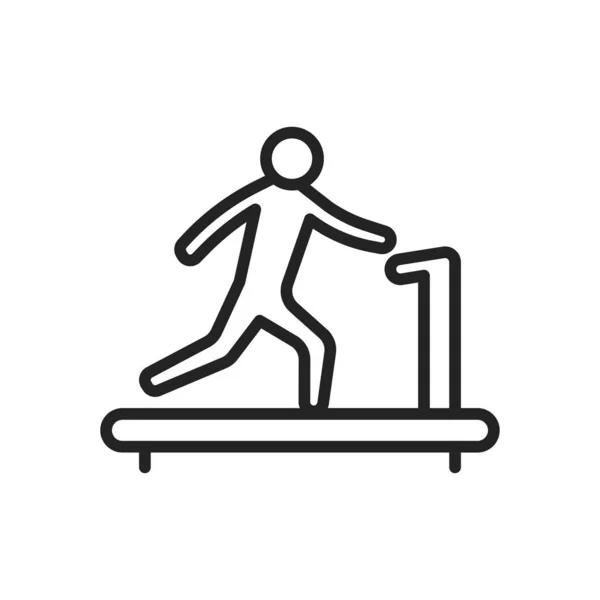 Sport und Fitness Web-Symbole im Einklang Stil. Fußball, Ernährung, Training, Teamwork. Vektorillustration. — Stockvektor