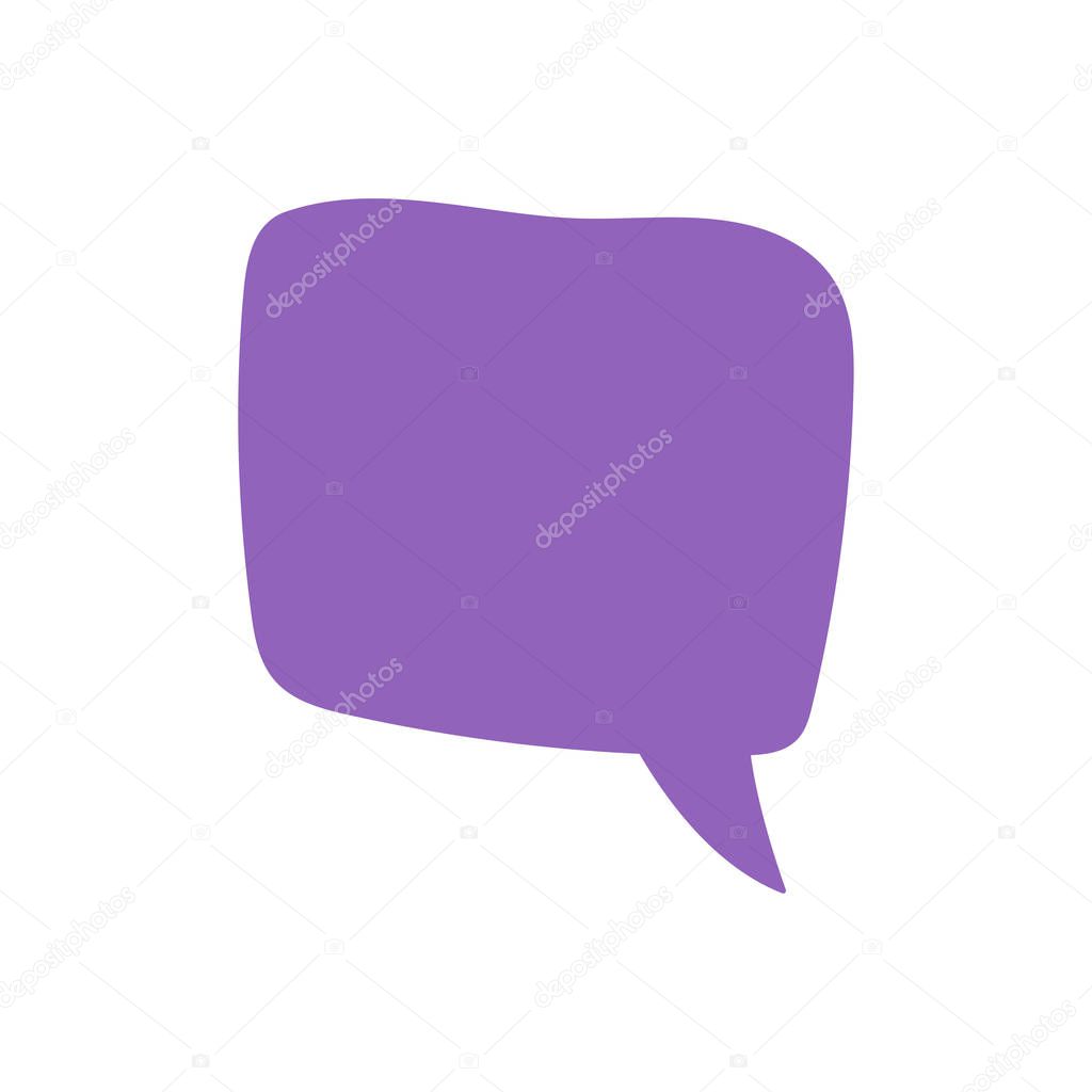 Speech bubbles. Quotes icon vector. Message bubbles chat. Blank retro empty comic bubble. Stickers. Dialog balloons. Vector illustration.