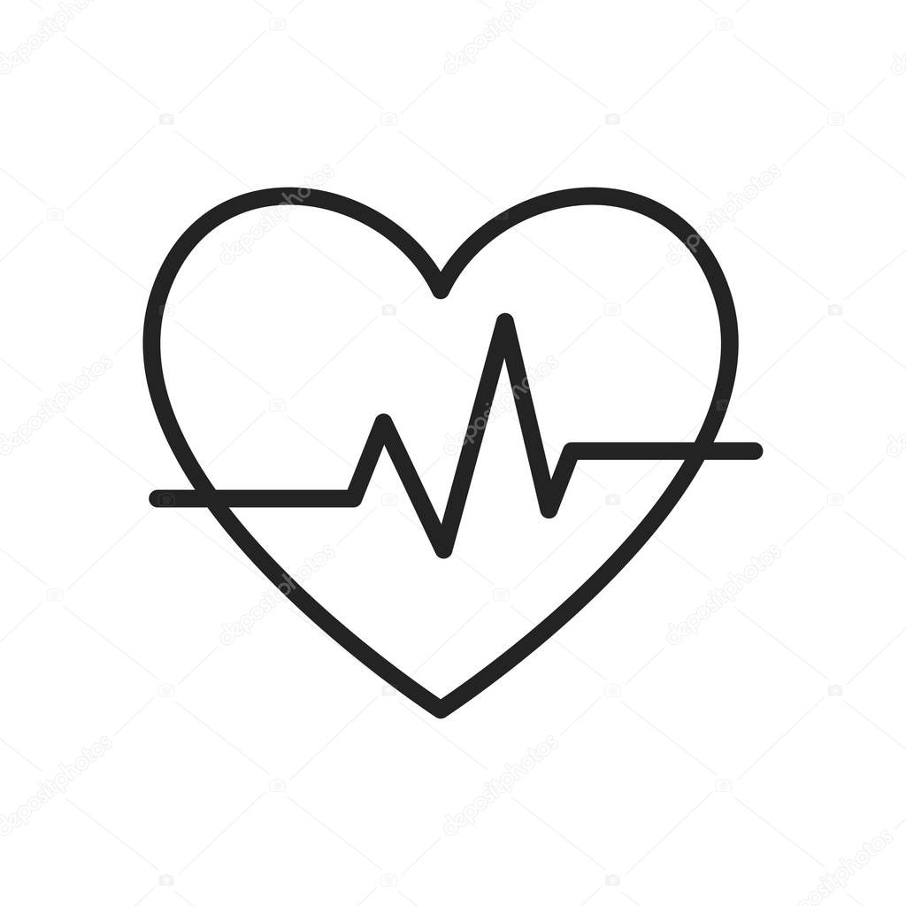 Medical and Health web icons in line style. Medicine and Health Care, RX, infographic. Vector illustration