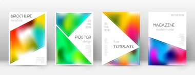 El ilanı düzeni üçgen olağanüstü şablonu için broşür yıllık raporu Dergisi Poster kurumsal