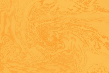 Geleneksel olarak gerçekleştirilen turuncu mürekkep dijital kağıt 1393 ile Suminagashi mermer doku el boyalı