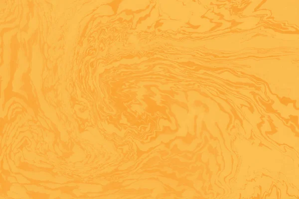 Suminagashi patroon marmer hand geschilderd met oranje inkt digitale papier 1393 uitgevoerd in traditionele — Stockfoto
