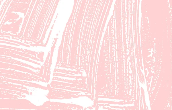 グランジ テクスチャ ピンクの苦痛の大まかなトレース 華やかな背景 音汚いグランジ テクスチャ 好奇心の芸術的な面 ベクトル図 — ストックベクタ