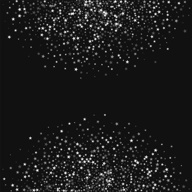 Siyah arka planda Marvelous şaşırtıcı sabit yıldız şaşırtıcı sabit yıldız soyut yarım daire