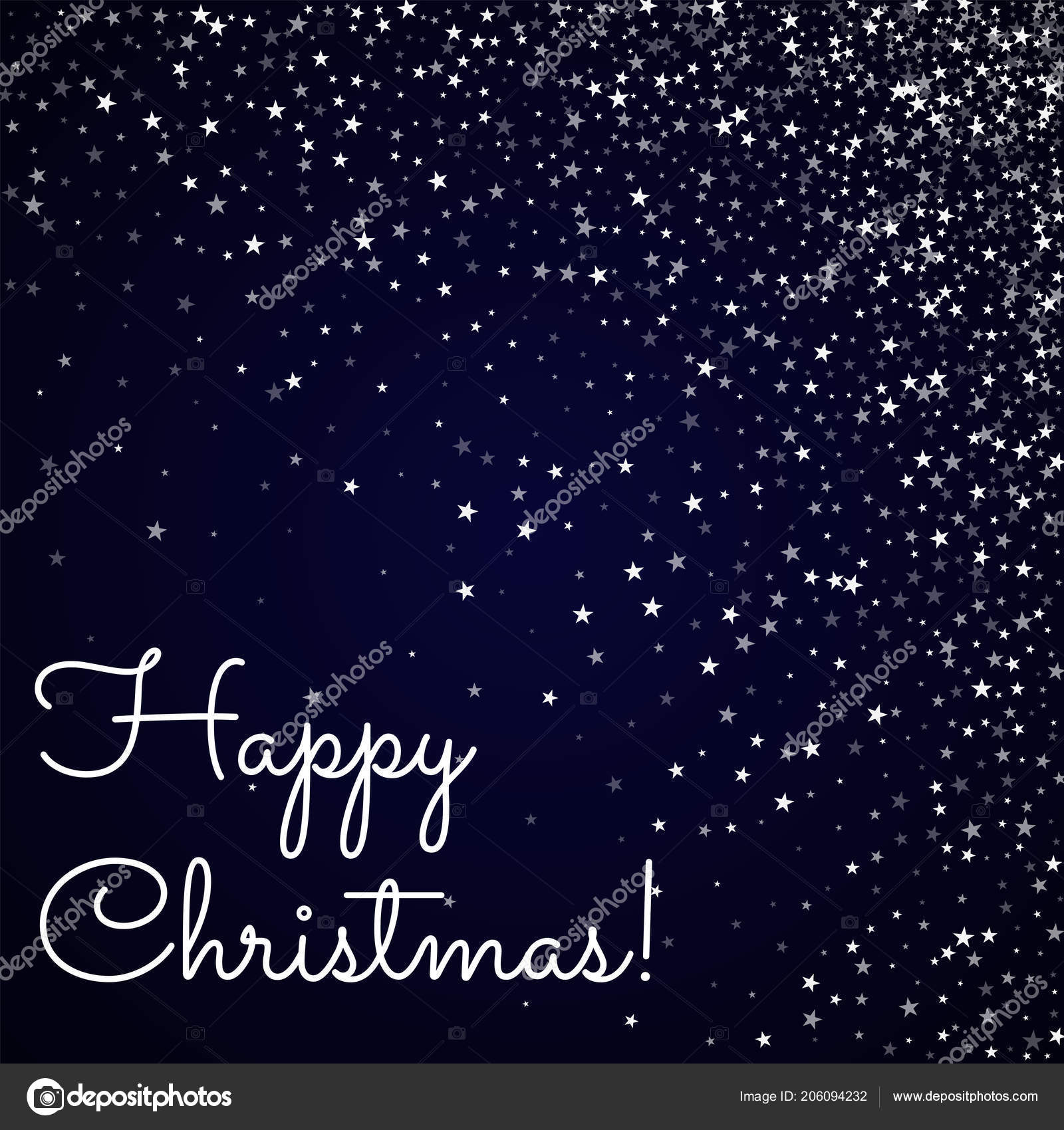 Joyeux Noël Cartes De Voeux Amazing Falling Stars Fond