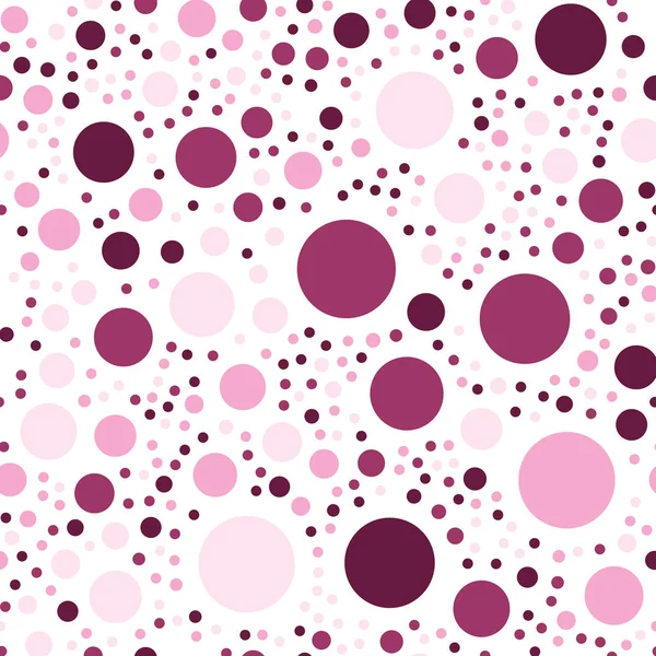 Kleurrijke polka dots naadloze patroon op zwart 22 achtergrond ongewoon klassieke kleurrijke polka dots — Stockvector