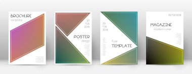El ilanı düzeni üçgen mesmeric şablonu için broşür yıllık raporu Dergisi Poster kurumsal
