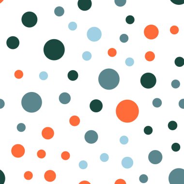 Renkli lekeli Dikişsiz desen beyaz 26 üzerinde arka plan muhteşem klasik renkli lekeli