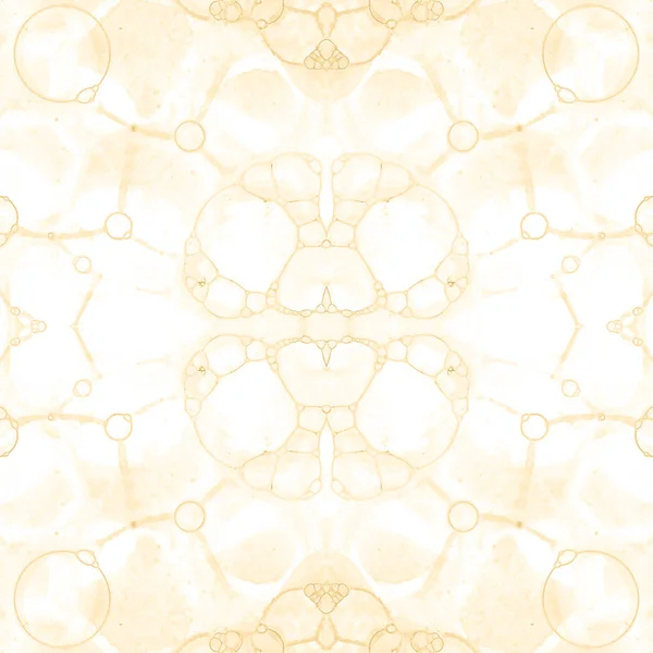 Sarı seamless modeli. İnanılmaz hassas sabun köpüğü. Dantel el Tekstil süsleme çekilmiş. Kaleidosco — Stok fotoğraf