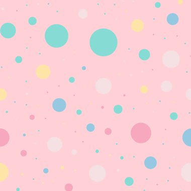 Renkli lekeli seamless modeli parlak 9 arka plan büyüleyici klasik renkli lekeli