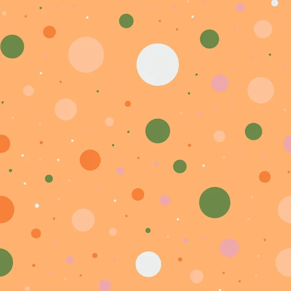 Kolorowe kropki wzór 14 jasne tło eleganckie klasyczne kolorowe groszki — Wektor stockowy