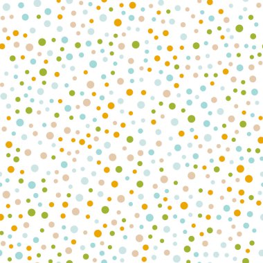 Renkli lekeli seamless modeli üzerinde beyaz 1 arka plan nadir klasik renkli lekeli Tekstil