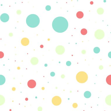 Siyah 16 renkli lekeli Dikişsiz desen arka plan inanılmaz klasik renkli lekeli