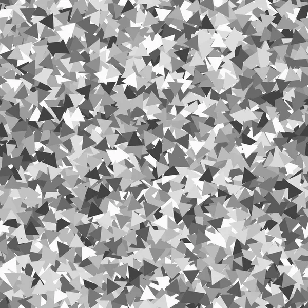 Glitter ομαλή υφή. Αξιολάτρευτο ασήμι σωματίδια. Ατελείωτες μοτίβο φτιαγμένο από αφρώδη τρίγωνα. Su — Διανυσματικό Αρχείο