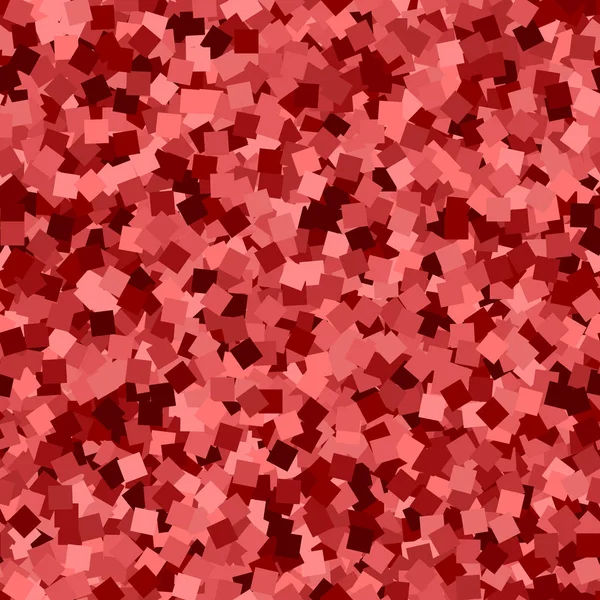 Texture glitter senza cuciture. Particelle rosse adorabili. Modello infinito fatto di quadrati scintillanti. Eminente — Vettoriale Stock