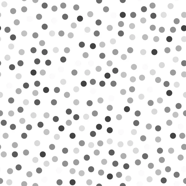 Texture glitter senza cuciture. Particelle d'argento reali. Modello infinito fatto di cerchi scintillanti. Flawle — Vettoriale Stock