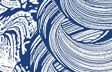 Doku. Sıkıntı Indigo kaba izleme. Hoş arka plan. Gürültü kirli doku. Gorg