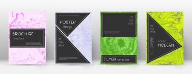 Soyut kılıf. Ekstra tasarım şablonu. Suminagashi