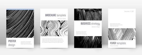 Omslag pagina ontwerp template. Minimalistische brochure — Stockvector