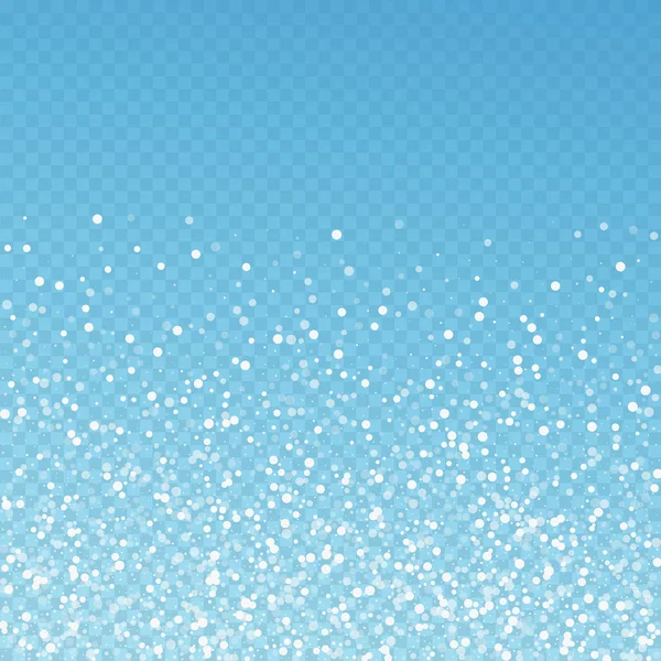 Випадкові білі крапки різдвяний фон. Тонка муха — стоковий вектор