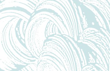 Doku. Sıkıntı mavi kaba izleme. Büyüleyici arka plan. Gürültü kirli doku. Benzersiz