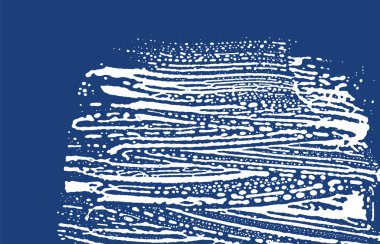 Doku. Sıkıntı Indigo kaba izleme. Egzotik arka plan. Gürültü kirli doku. Hoş