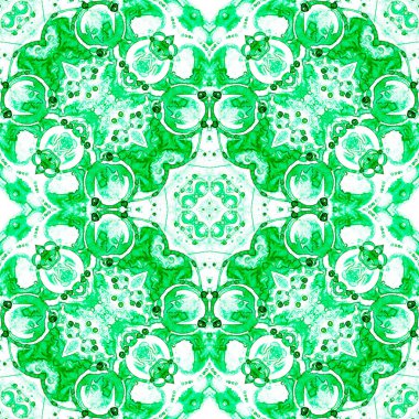 Yeşil seamless modeli. Hassas sabun bu çekici