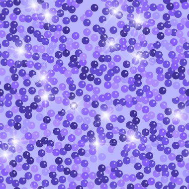 Glitter sorunsuz doku. Takdire şayan mor parçacıklar. Sonsuz desen köpüklü payetler yaptı. Qu