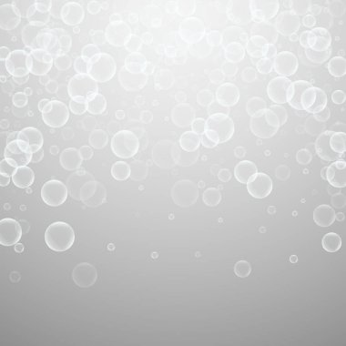 Rastgele sabun köpükleri soyut arkaplan oluşturur. Üfleme b