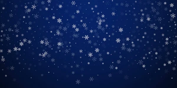 雪のクリスマスの背景を麻痺させます。崇高なフライイン — ストックベクタ