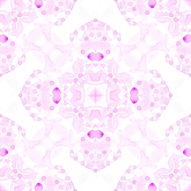 Pembe seamless modeli. Çekici hassas sabun bub