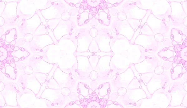 Pink seamless pattern. Astonishing delicate soap b — Stock Photo, Image