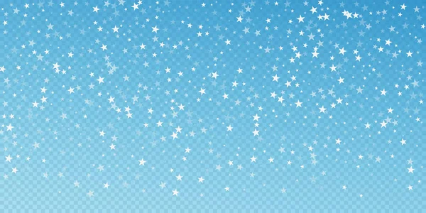 Estrellas que caen al azar Fondo de Navidad. Sutil — Vector de stock