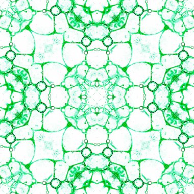 Yeşil seamless modeli. Hassas sabun bu çekici