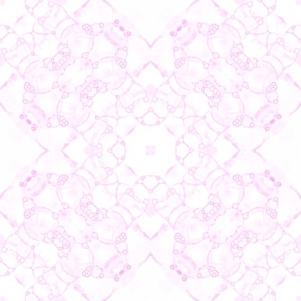 Pink seamless pattern. Artistic delicate soap bubb — Stock Photo, Image