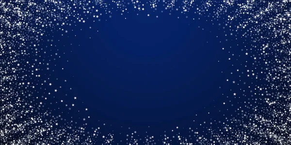 Increíble caída estrellas fondo de Navidad. Sutil — Vector de stock