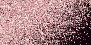 Pembe altın parıltılı lüks konfeti. Scatt.