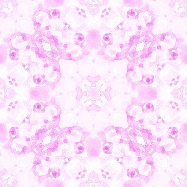 Pembe seamless modeli. Sanatsal hassas sabun bubb