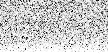 Dağınık yoğun balkon noktaları. Karanlık nokta dağılımı