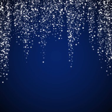 Muhteşem düşen yıldızlar Noel arkaplanı. İnce.