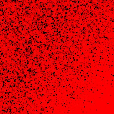 Dağınık yoğun balkon noktaları. Karanlık nokta dağılımı